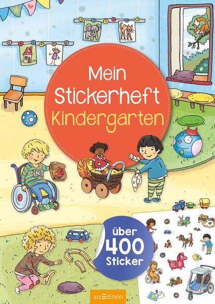 Produktbild: Mein Stickerheft – Kindergarten