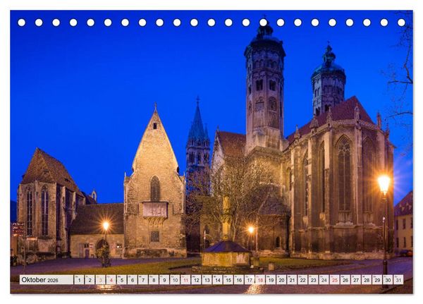 Produktbild: Willkommen im Burgenlandkreis (Tischkalender 2026 DIN A5 quer), CALVENDO Monatskalender