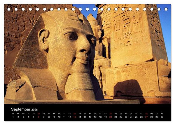 Produktbild: &Auml;gypten (Tischkalender 2026 DIN A5 quer), CALVENDO Monatskalender