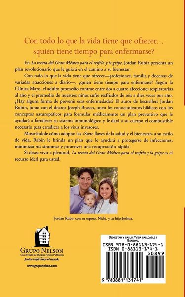 Produktbild: La Receta del Gran M&iquest;&iquest;dico Para El Resfr&iquest;&iquest;o Y La Gripe