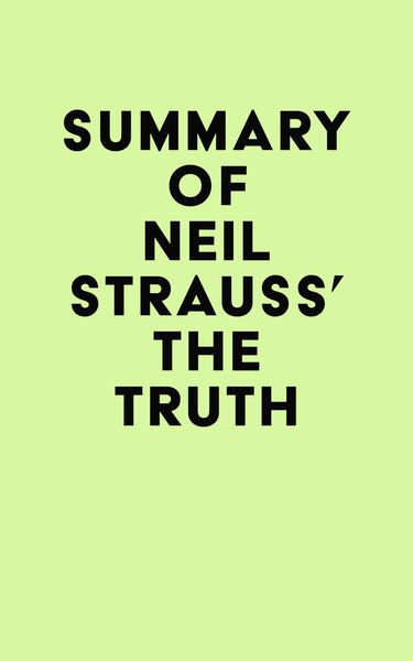 Produktbild: Summary of Neil Strauss' The Truth
