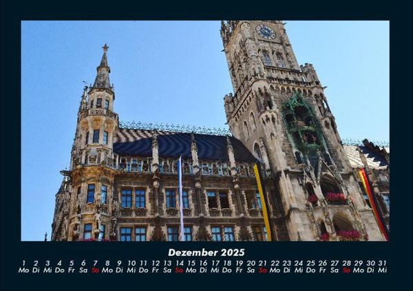 Produktbild: M&uuml;nchen 2025 Fotokalender DIN A4