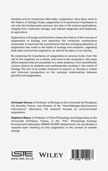 Produktbild: Epigenetics in Ecology and Evolution