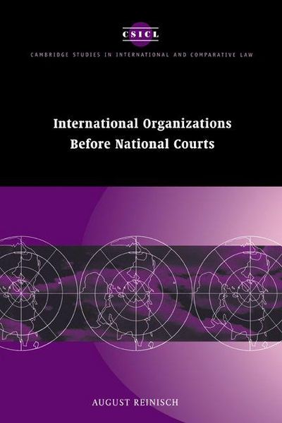 Produktbild: International Organizations Before National Courts