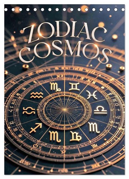 Produktbild: Zodiac Cosmos (Tischkalender 2027 DIN A5 hoch), CALVENDO Monatskalender