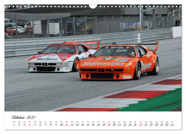 Produktbild: BMW M1 Procar (Wandkalender 2025 DIN A3 quer), CALVENDO Monatskalender
