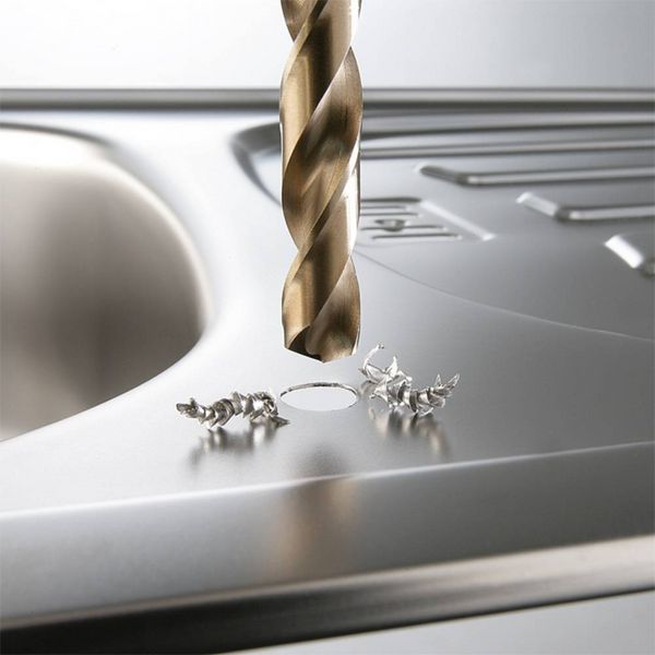Produktbild: kwb 428040 HSS-Co Metall-Spiralbohrer-Set 6teilig 2 mm, 3 mm, 4 mm, 5 mm, 6 mm, 8 mm M35 DIN 338 Zylinderschaft 1 St.