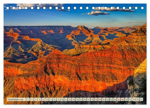 Produktbild: Unterwegs in ARIZONA (Tischkalender 2026 DIN A5 quer), CALVENDO Monatskalender