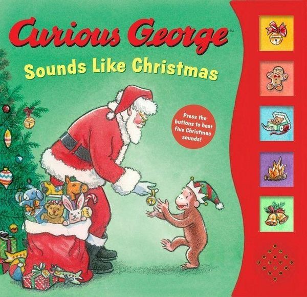 Produktbild: Curious George Sounds Like Christmas Sound Book
