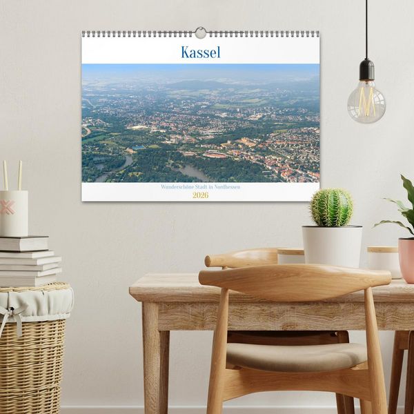 Produktbild: Kassel - wundersch&ouml;ne Stadt in Nordhessen (Wandkalender 2026 DIN A3 quer), CALVENDO Monatskalender