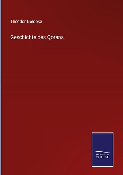 Produktbild: Geschichte des Qorans