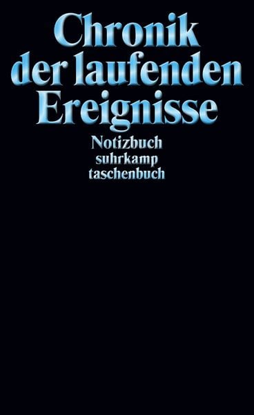 Notizbuch "Chronik der laufenden Ereignisse"
