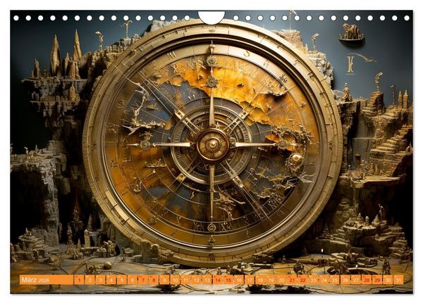 Produktbild: Antike Wegweiser (Wandkalender 2026 DIN A4 quer), CALVENDO Monatskalender