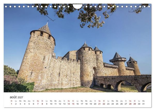 Produktbild: Visite de la France (Calendrier mural 2027 DIN A4 vertical), CALVENDO calendrier mensuel