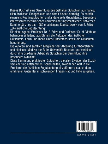 Produktbild: Das &auml;rztliche Gutachten