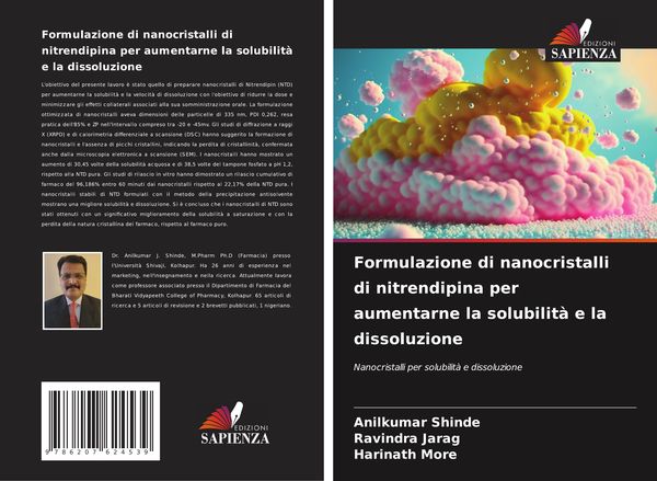 Produktbild: Formulazione di nanocristalli di nitrendipina per aumentarne la solubilit&agrave; e la dissoluzione