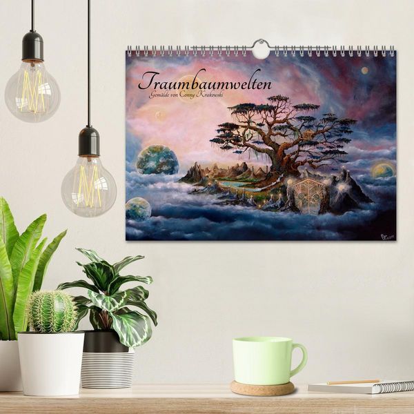 Produktbild: Traumbaumwelten - Gem&auml;lde von Conny Krakowski (Wandkalender 2026 DIN A4 quer), CALVENDO Monatskalender