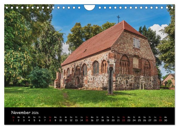 Produktbild: Insel Usedom (Wandkalender 2026 DIN A4 quer), CALVENDO Monatskalender