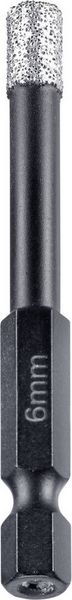 Produktbild: Kwb 500306 Fliesenbohrer 6mm 1/4\" (6.3 mm), Sechskantschaft 1St.