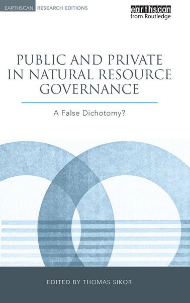 Produktbild: Public and Private in Natural Resource Governance
