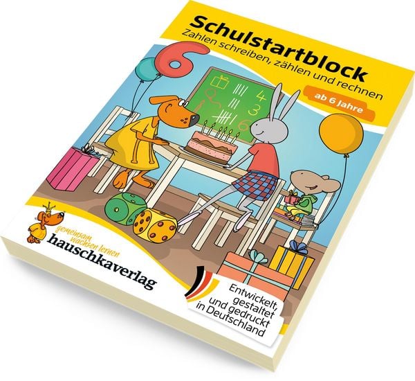 Schulstart-Block ab 6 Jahre – Zahlen schreiben, zählen und rechnen