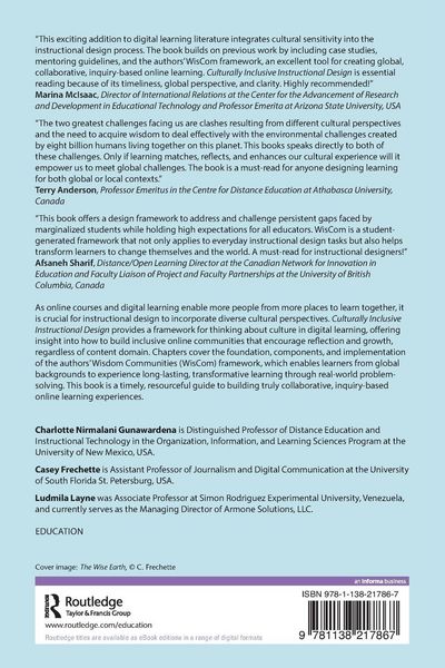 Produktbild: Culturally Inclusive Instructional Design