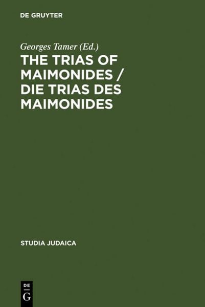 Produktbild: The Trias of Maimonides / Die Trias des Maimonides