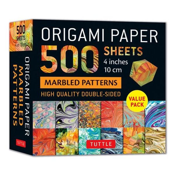 Origami Paper 500 Sheets Marbled Patterns 4 (10 CM), Sonstige von , Pan macmillan Ltd., 9780804857345