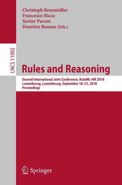 Produktbild: Rules and Reasoning