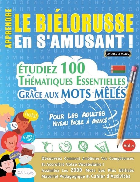Produktbild: APPRENDRE LE BI&Eacute;LORUSSE EN S'AMUSANT - POUR LES ADULTES