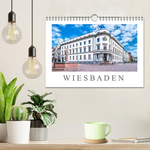 Produktbild: Wiesbaden Kurstadt mit Charme und Flair (Wandkalender 2026 DIN A4 quer), CALVENDO Monatskalender