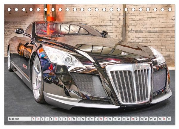 Produktbild: Nationales Auto Museum, Faszination auf R&auml;dern (Tischkalender 2027 DIN A5 quer), CALVENDO Monatskalender