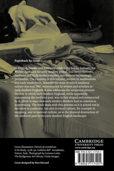 Produktbild: Reading the Medieval in Early Modern England