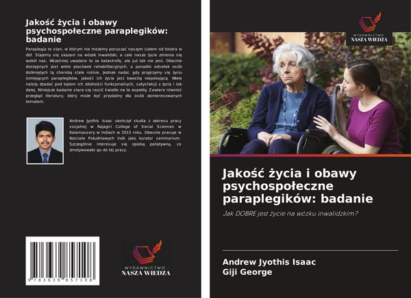Produktbild: Jako&iquest;&iquest; &iquest;ycia i obawy psychospo&iquest;eczne paraplegik&oacute;w: badanie