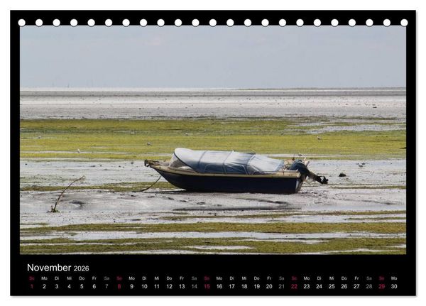 Produktbild: Texel, eine Perle Hollands (Tischkalender 2026 DIN A5 quer), CALVENDO Monatskalender
