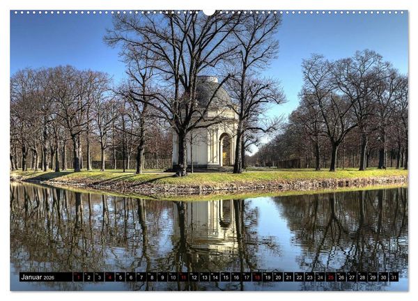 Produktbild: Die G&auml;rten in Herrenhausen (Wandkalender 2026 DIN A2 quer), CALVENDO Monatskalender