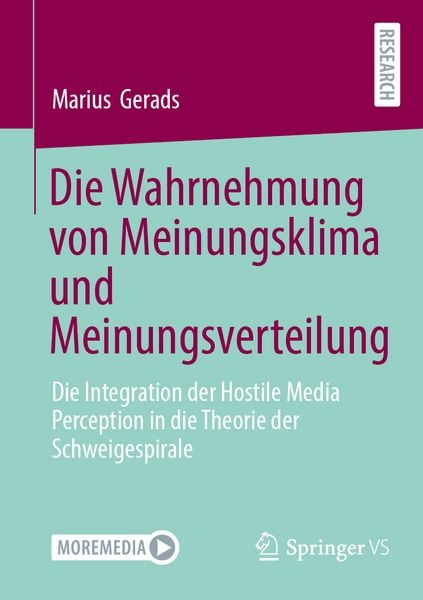 Produktbild: Die Wahrnehmung von Meinungsklima und Meinungsverteilung