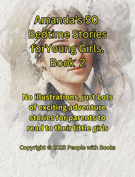 Produktbild: Amanda's 50 Bedtime Stories for Young Girls Book 2.
