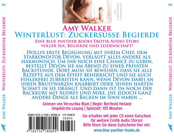 Produktbild: WinterLust: Zuckers&uuml;&szlig;e Begierde | Erotik Audio Story | Erotisches H&ouml;rbuch 2x Audio-CD