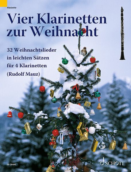 Produktbild: Vier Klarinetten zur Weihnacht