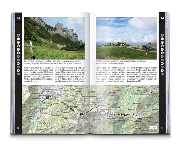 Produktbild: KOMPASS Wanderf&uuml;hrer Chiemgauer Alpen, 65 Touren mit Extra-Tourenkarte