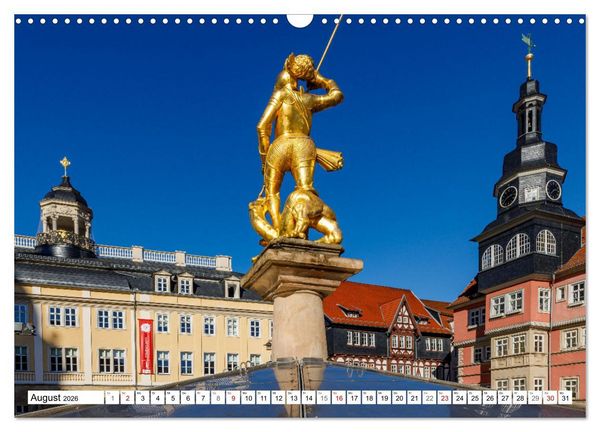 Produktbild: Eisenach in Th&uuml;ringen (Wandkalender 2026 DIN A3 quer), CALVENDO Monatskalender