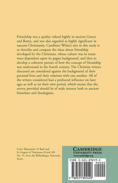 Produktbild: Christian Friendship in the Fourth Century
