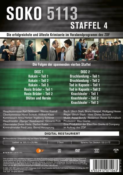 Produktbild: SOKO 5113 - Staffel 4 [2 DVDs]