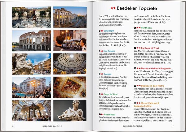 Produktbild: Baedeker SMART Reisef&uuml;hrer Rom