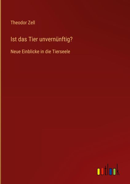 Produktbild: Ist das Tier unvern&uuml;nftig?