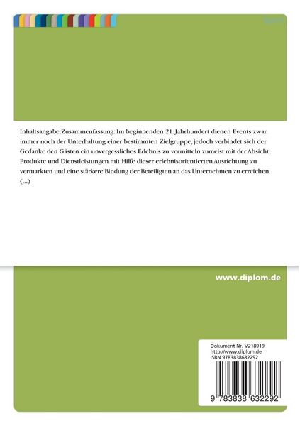Produktbild: Events und Emotionen
