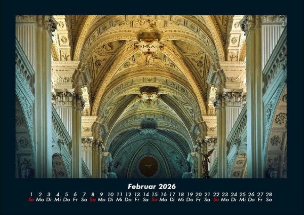 Produktbild: Architektur 2026 Fotokalender DIN A4