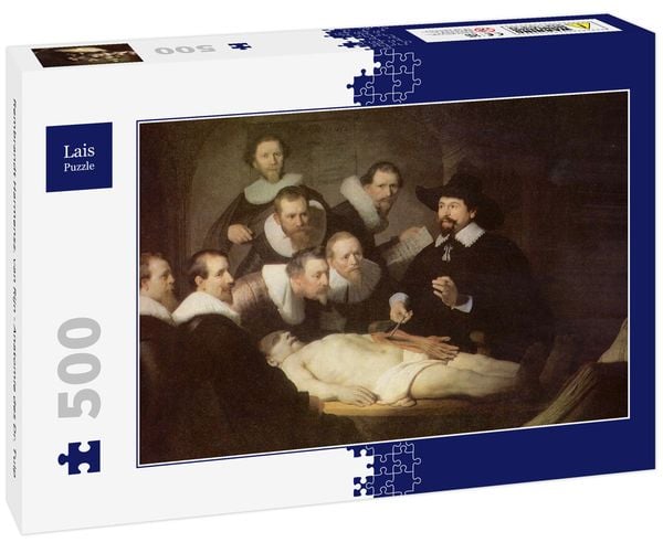 Lais Puzzle Rembrandt Harmensz. van Rijn - Anatomie des Dr. Tulp 500 Teile