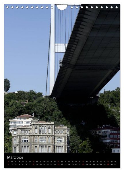 Produktbild: Istanbul, die Perle am Bosporus (Wandkalender 2026 DIN A4 hoch), CALVENDO Monatskalender